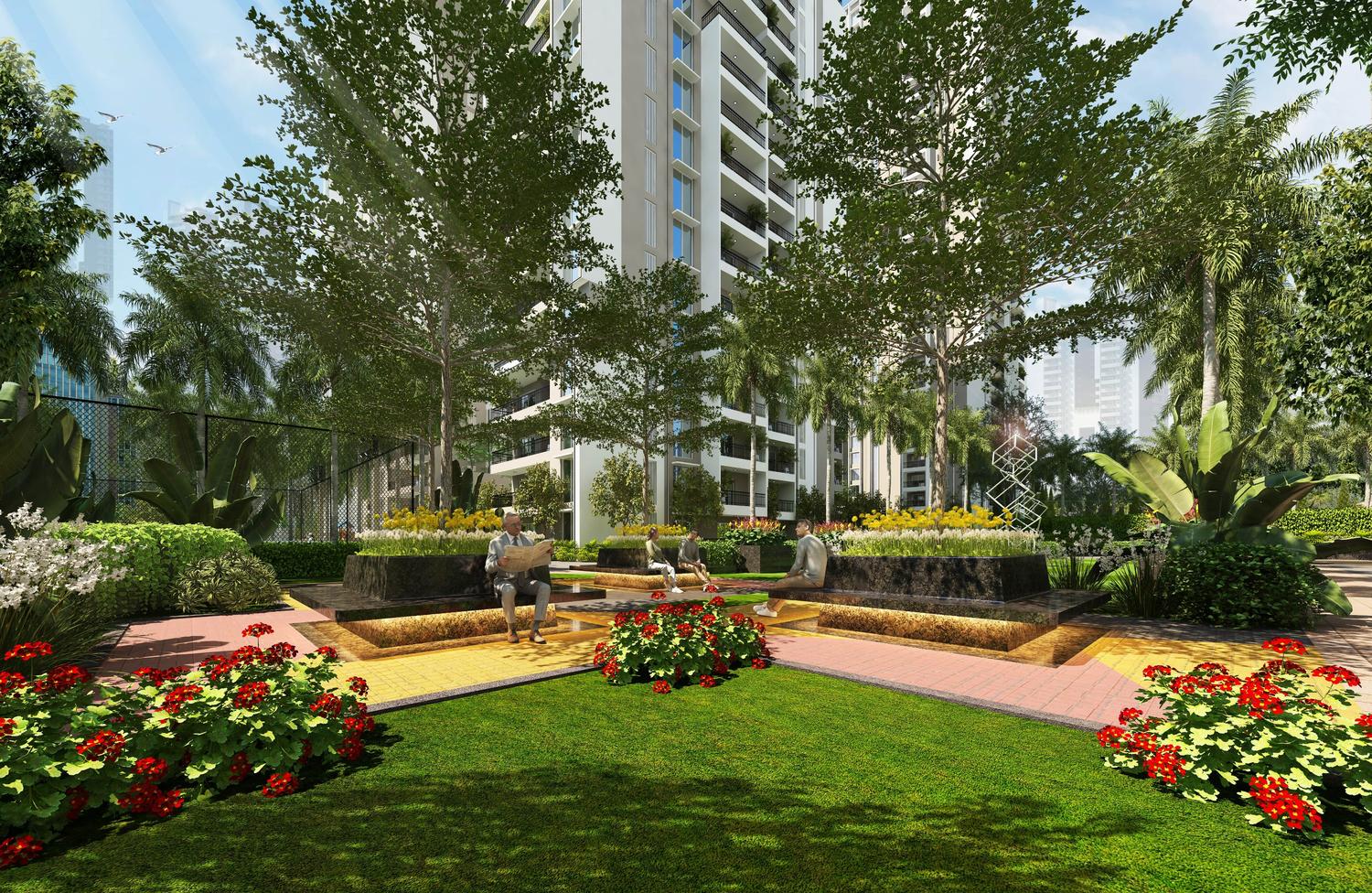 Community gathering deck